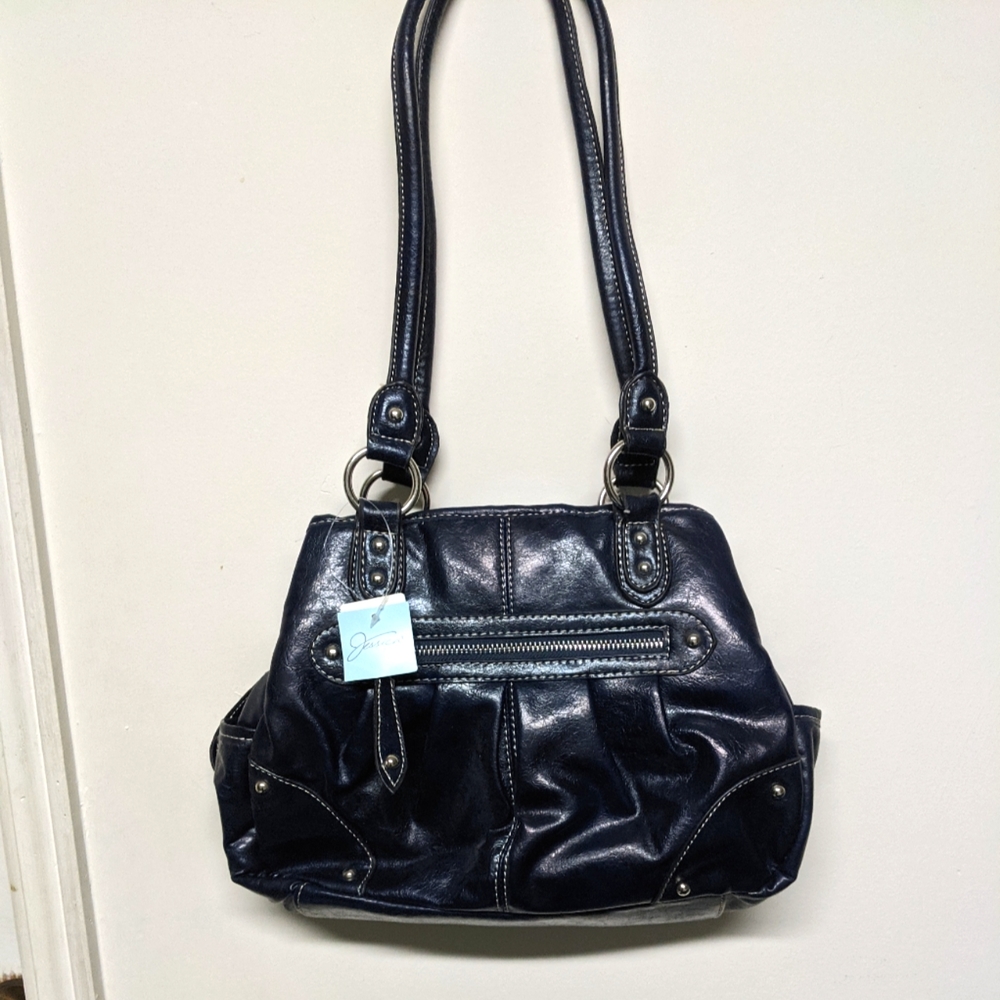 Navy Blue Handbag